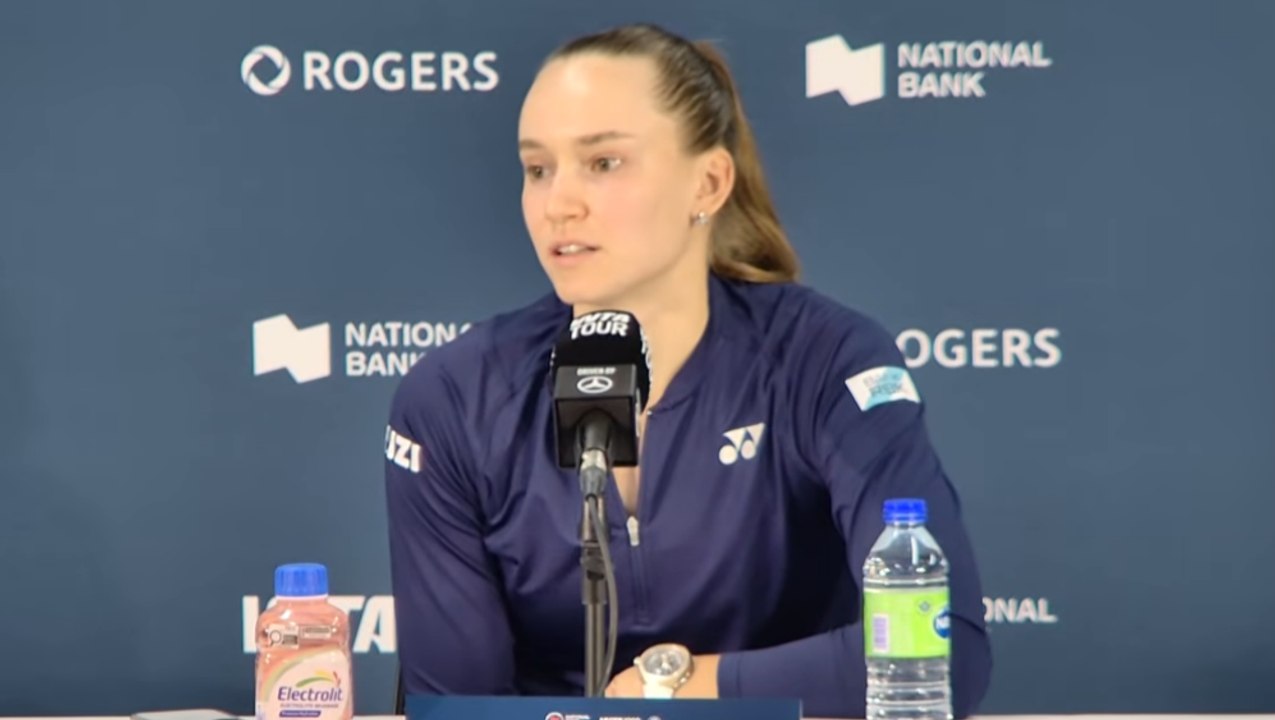 Toronto 2026 - Elena Rybakina après sa défaite...