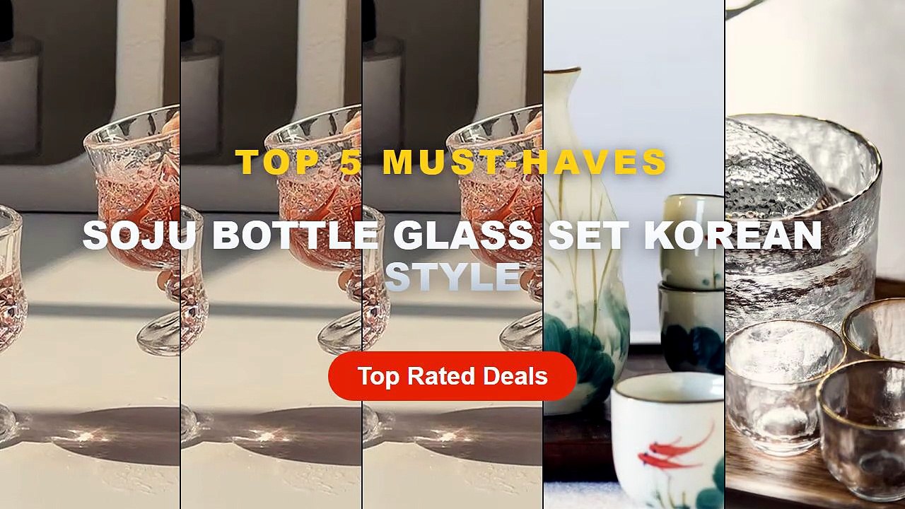 Ultimate Guide to the Best Soju Bottle Glass Se...