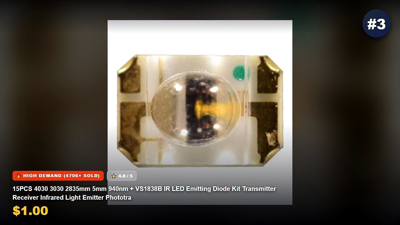 Best Infrared IR Receiver And Emitter Diode Kit...