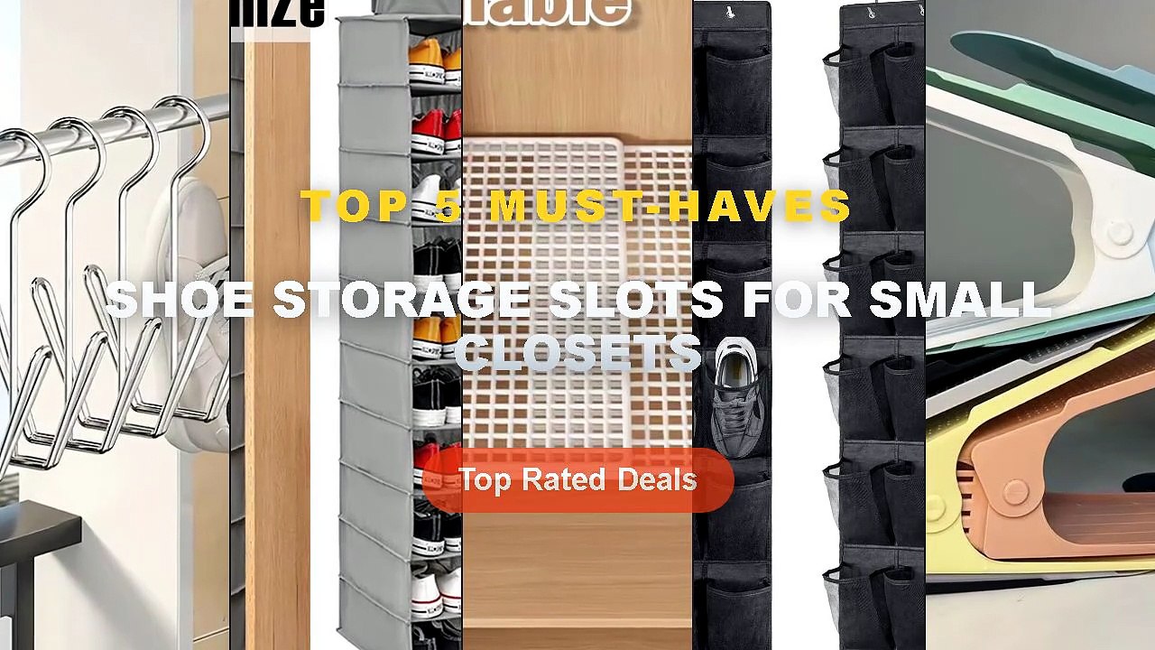 Best Shoe Storage Slots For Small Closets on Al...