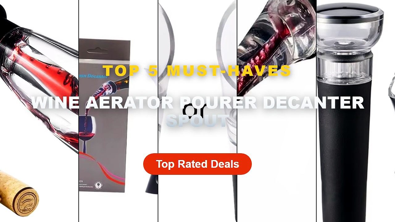 Cheap & Best Wine Aerator Pourer Decanter Spout...