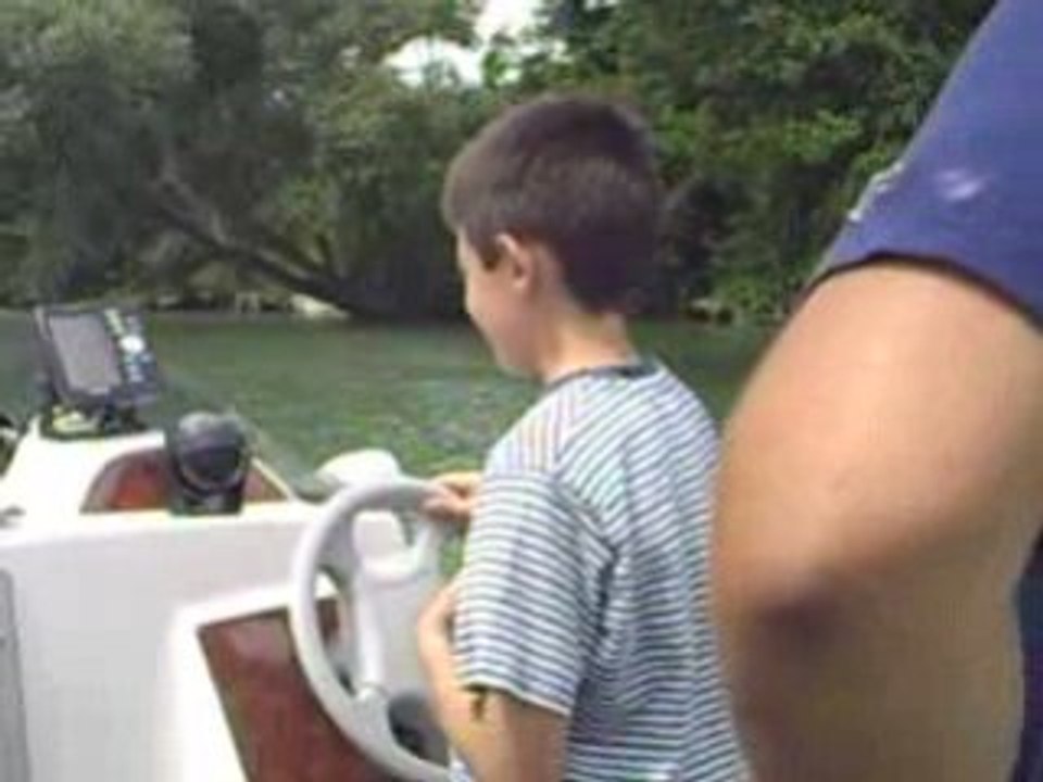 benji en bateau