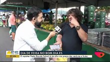 Repórter da TV Gazeta é surpreendido com pegadinha