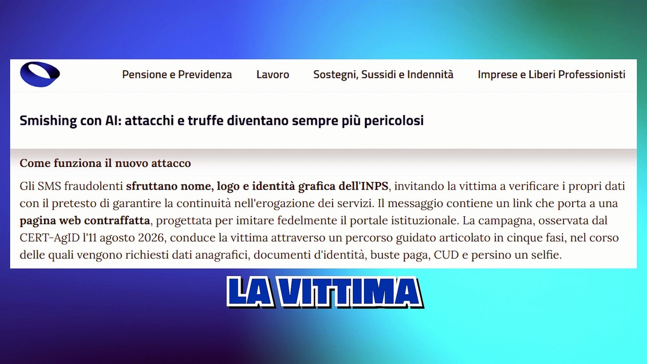 ALLERTA INPS: Nuova Truffa SMS con l'Intelligenza Artificiale!