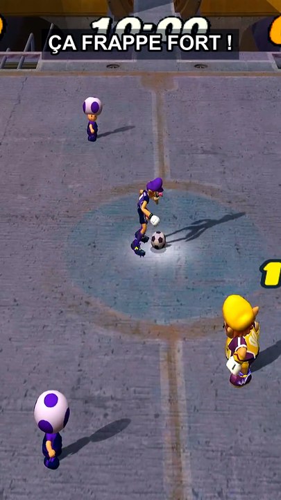 Mario Smash Football Wario VS Waluigi