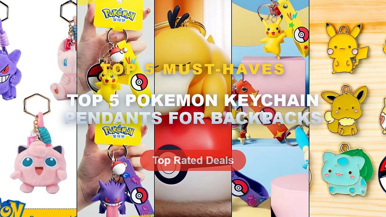 Cheap & Best Top 5 Pokemon Keychain Pendants Fo...