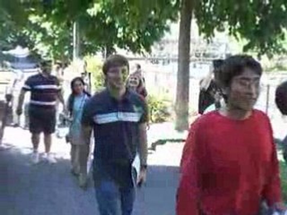 Tour de ville des F4 - Cours de langue d'été de Fribourg