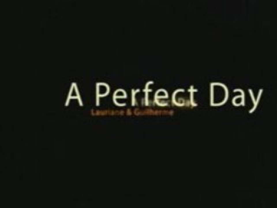 A Perfect Day