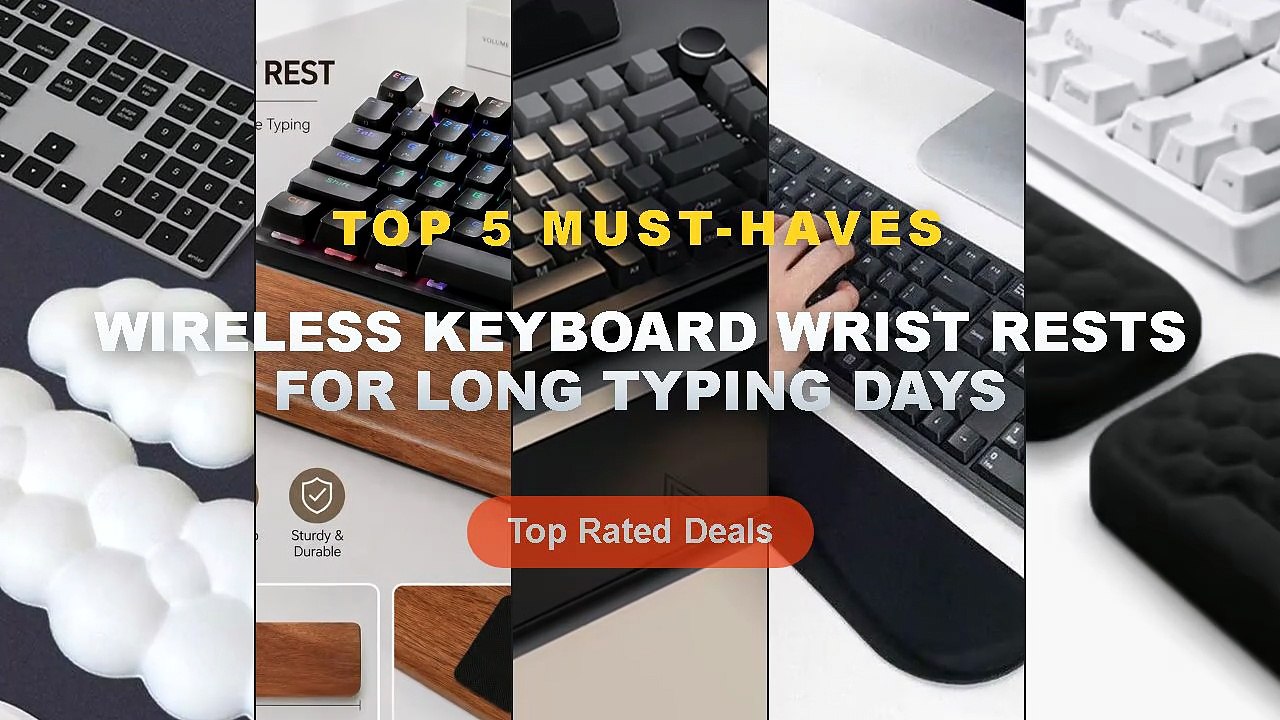 Cheap & Best Wireless Keyboard Wrist Rests For...