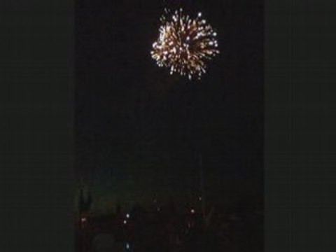 Feux d'artifice de Honfleur au 14 Juillet 2008 - partie 2