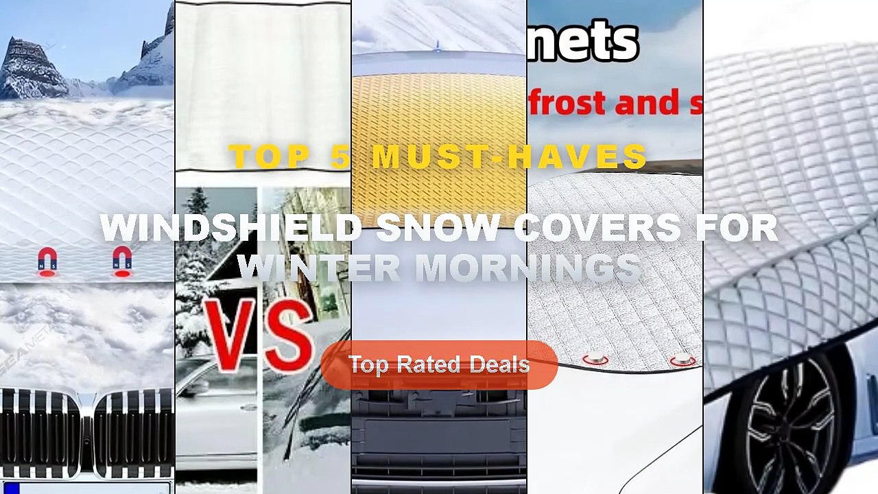 Top 5 Best Windshield Snow Covers For Winter Mo...