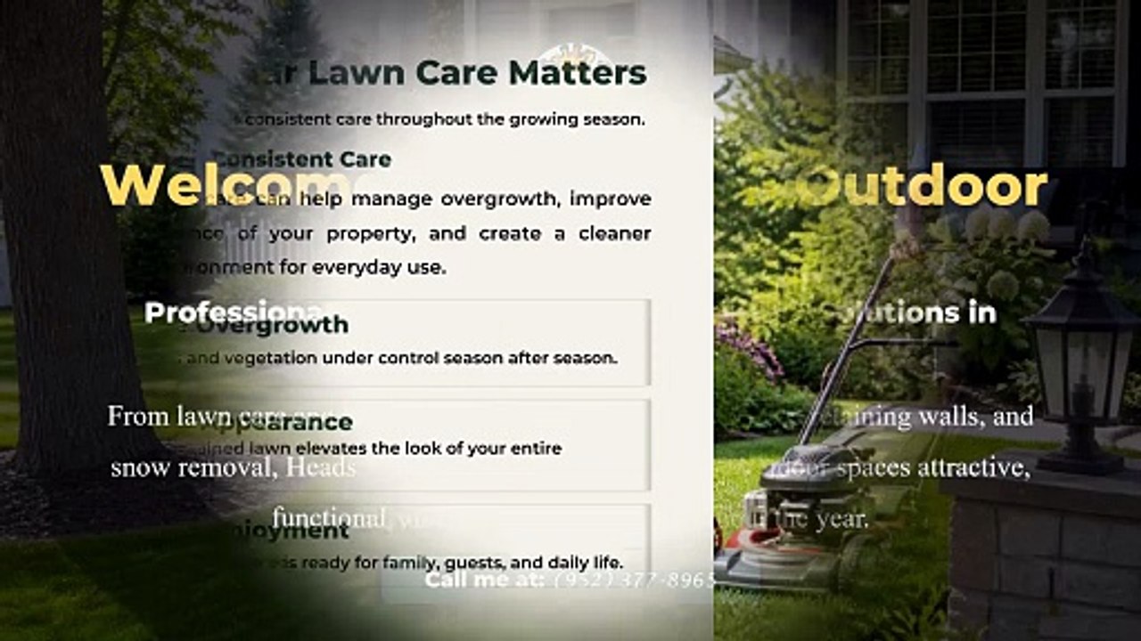 Heads Up Outdoor Services | Lawn care service in Shakopee MN