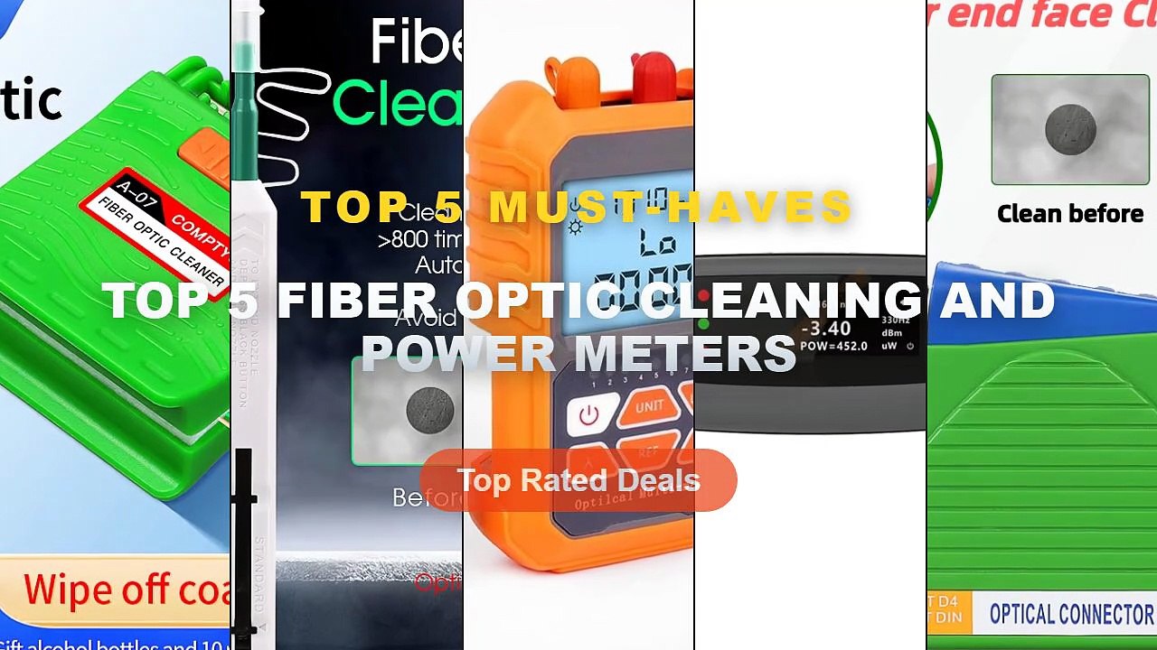 Why Everyone Is Buying Top 5 Fiber Optic Cleani...