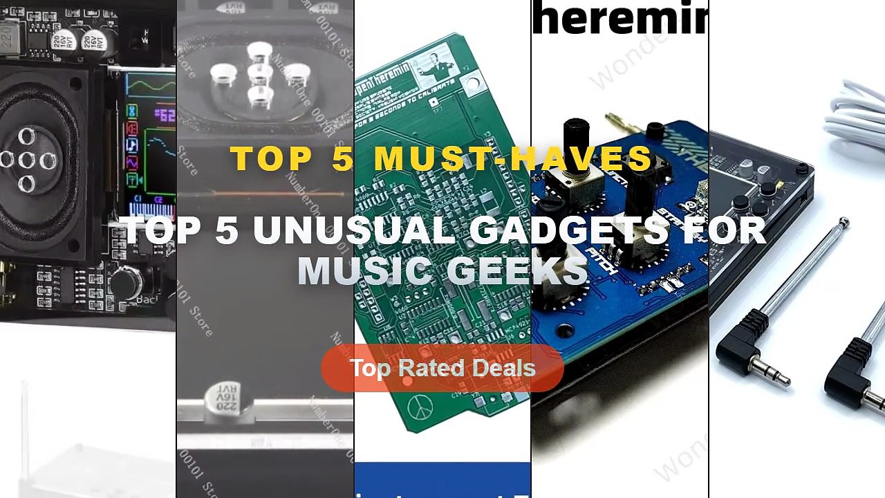 Top 5 Unusual Gadgets For Music Geeks: Top 5 Be...