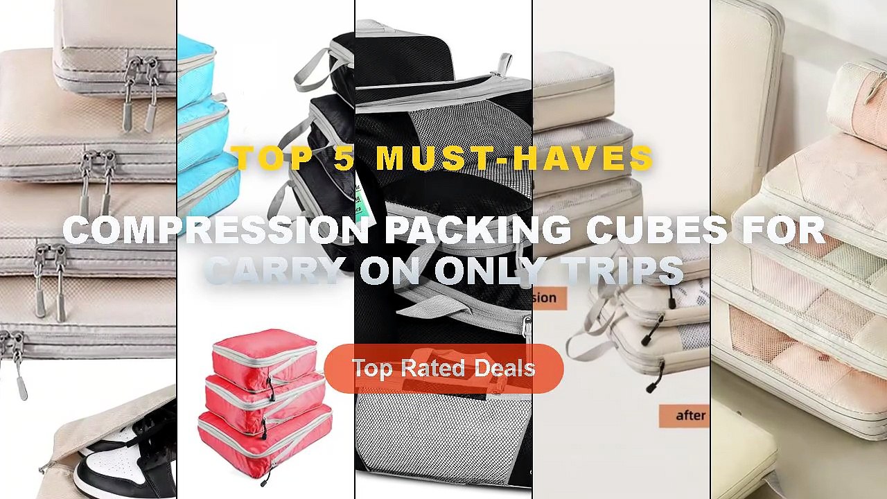 Cheap & Best Compression Packing Cubes For Carr...