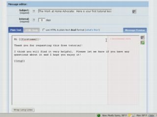 Pt.2 : How to set up GetResponse Autoresponder