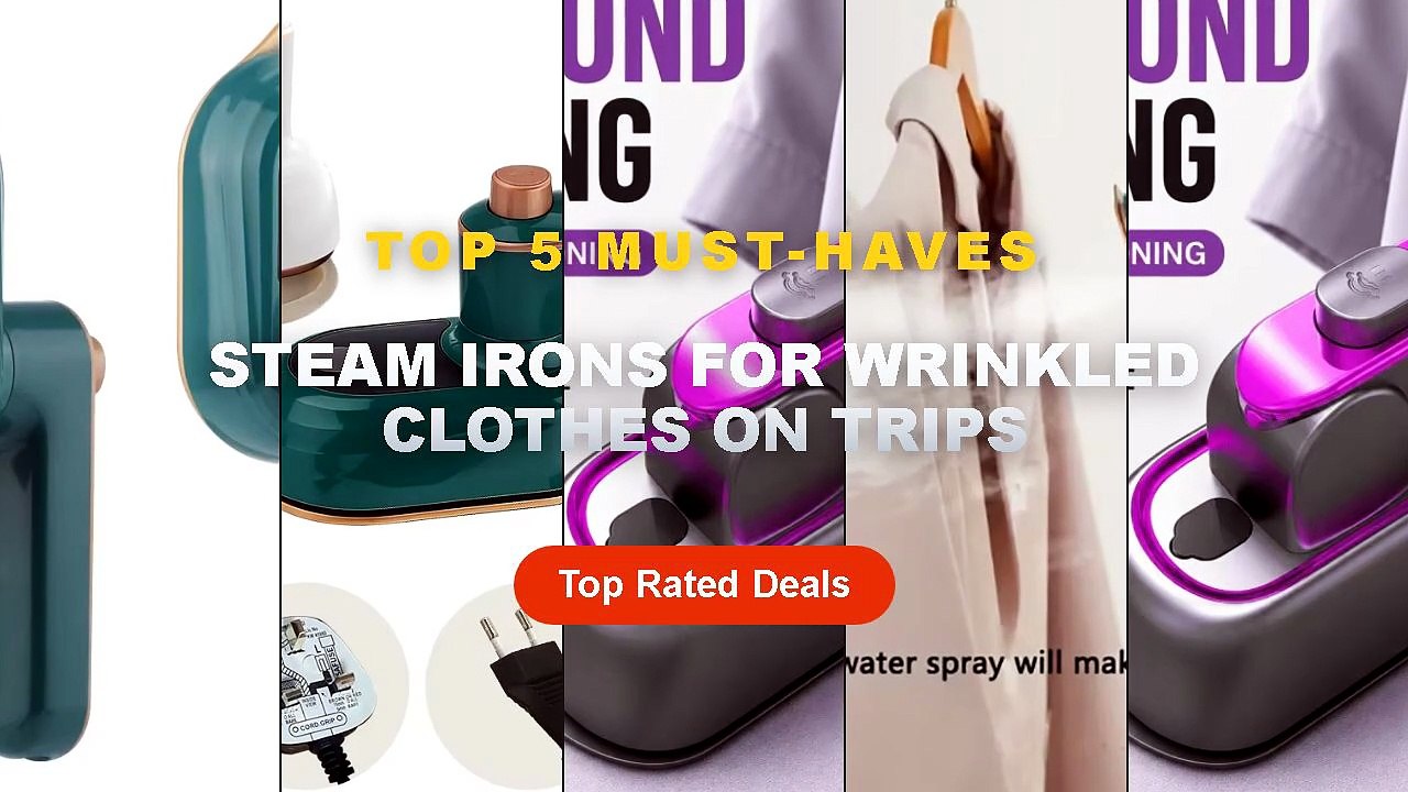 Why Everyone Is Buying Steam Irons For Wrinkled...