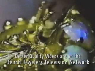 Laser Welding: Laser Setting a Blue Star Sapphire in a Bezel