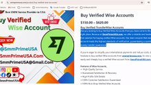 Buy Verified Wise Accounts - Safe, Fast, and Affordable