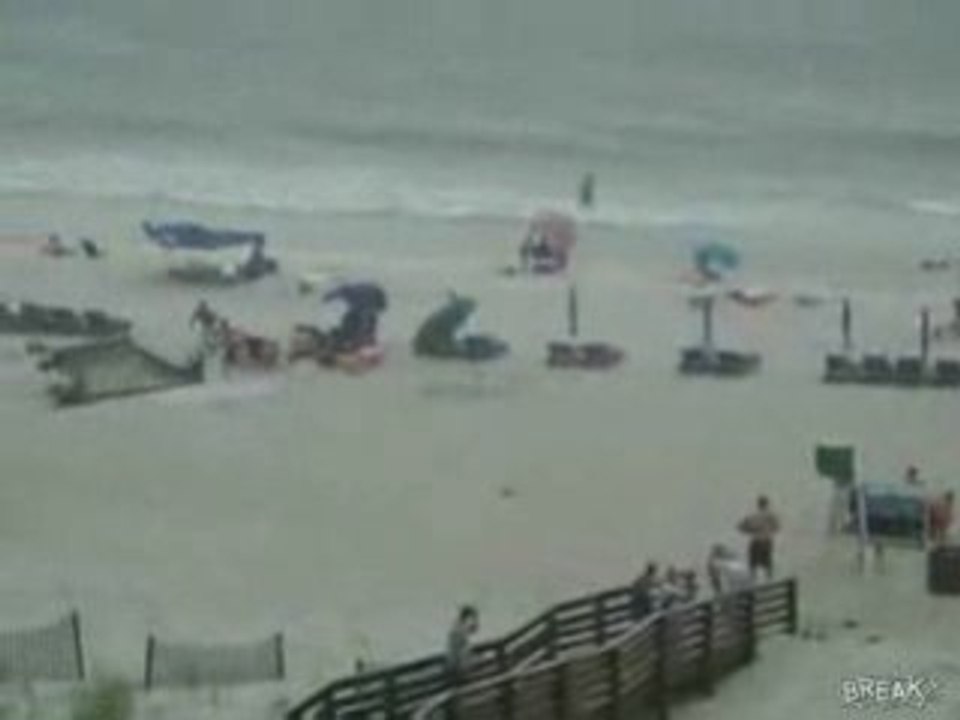 Umbrella Takes Out Lady