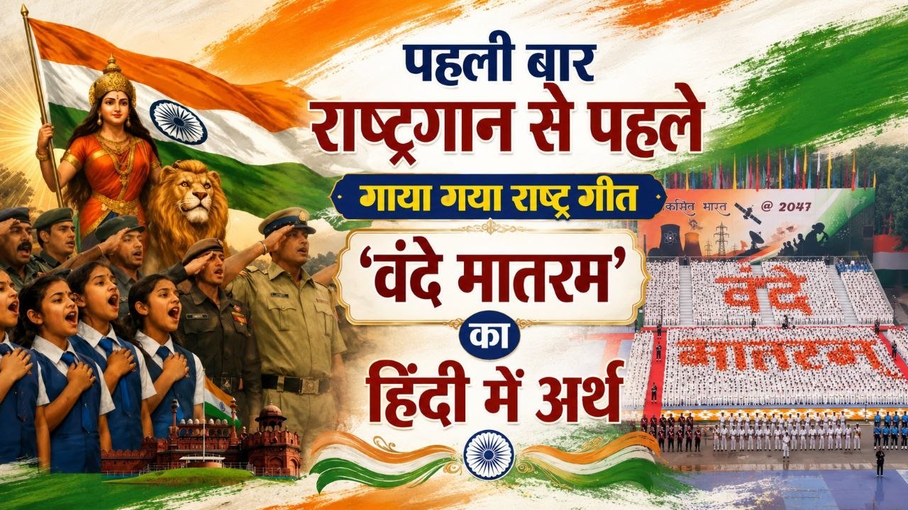 Vande Mataram Meaning in Hindi: राष्ट्रीय गीत व...