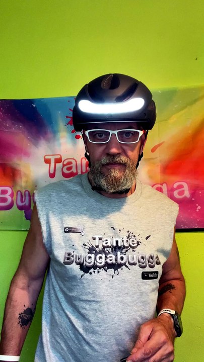 LUMDEER Fahrradhelm Herren und Damen mit Licht und Visier, Blinker und Bremslicht 2.0