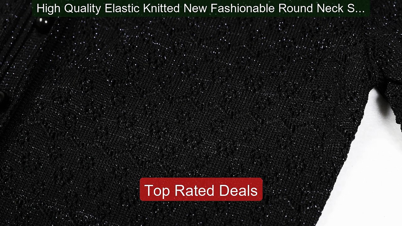 High Quality Elastic Knitted New Fashionable Round Neck Short Slee... -- Best Deal 2026 | Shop Now!