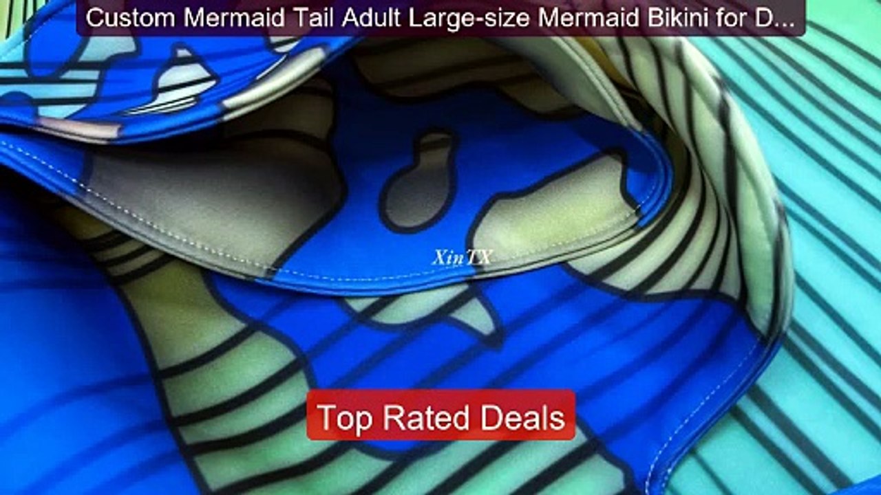 Custom Mermaid Tail Adult Large-size Mermaid Bikini for Diving... -- Best Buy 2026 | Great Quality!