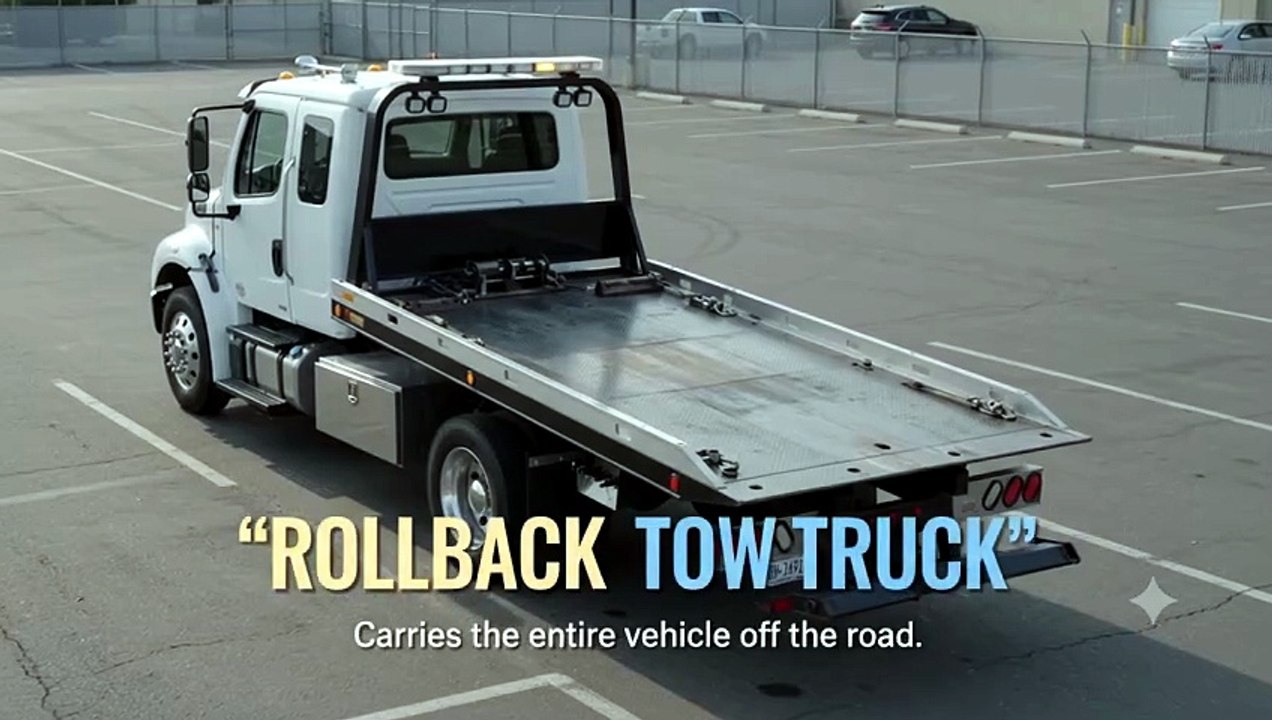 How Rollback and Wheel-Lift Tow Trucks Work