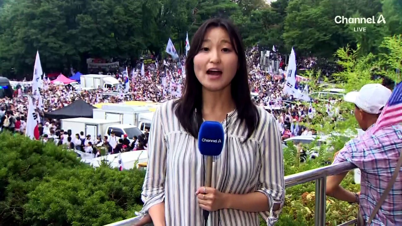 장동혁, 올림픽공원 집회로…둘로 나뉜 광화문