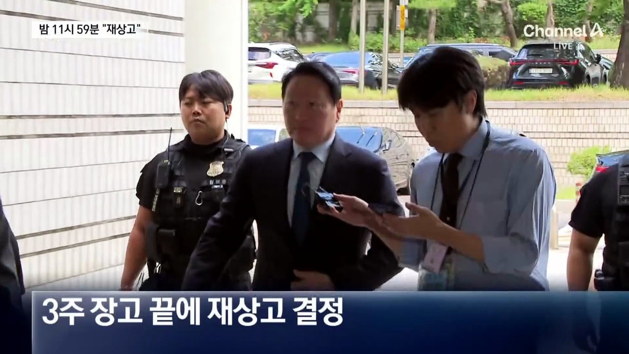 최태원, 밤 11시 59분 “재상고”…인지대만 66억 원