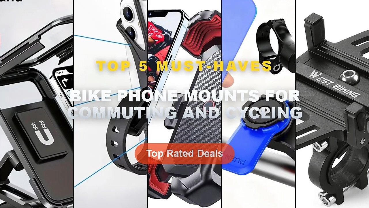 Bike Phone Mounts For Commuting And Cycling: To...