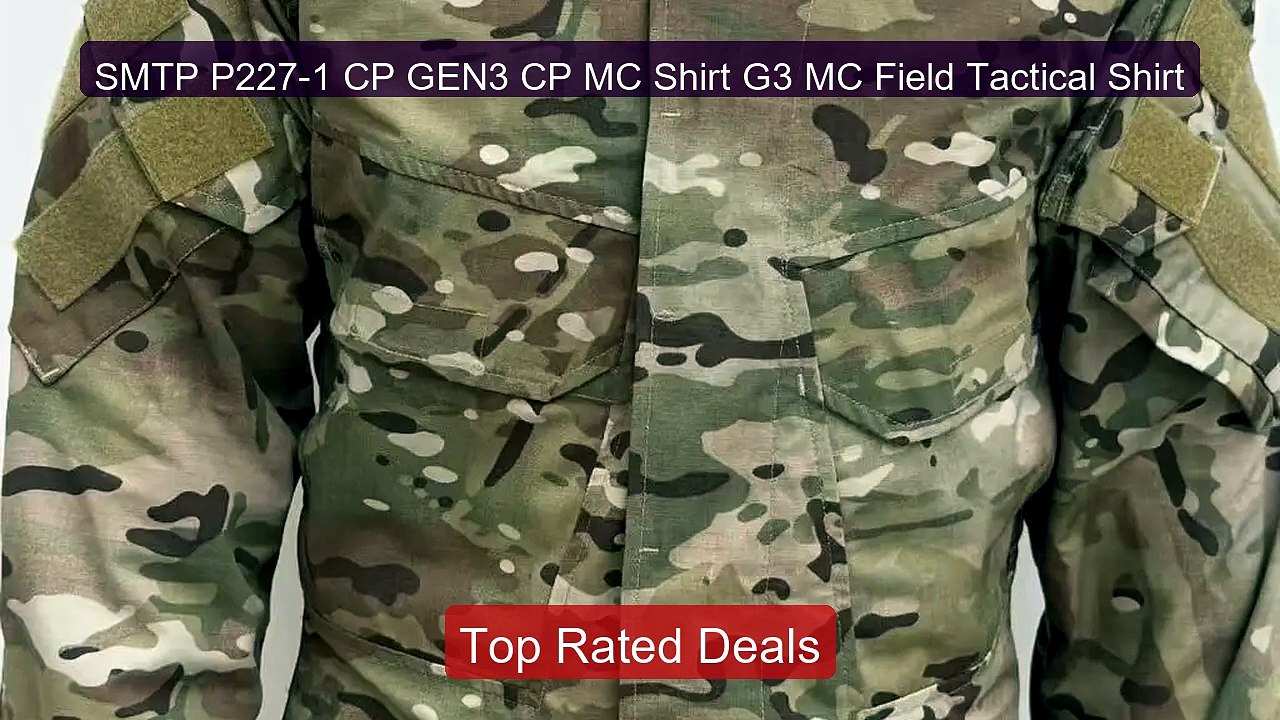 SMTP P227-1 CP GEN3 CP MC Shirt G3 MC Field Tactical Shirt -- Amazing Value 2026 | Must Have!