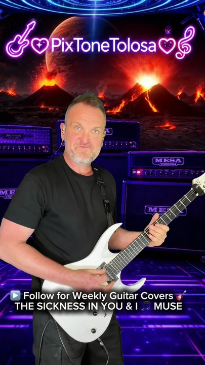 MUSE - THE SICKNESS IN YOU & I 🤯 INSANE GUITAR RIFF 🎸 (Short)