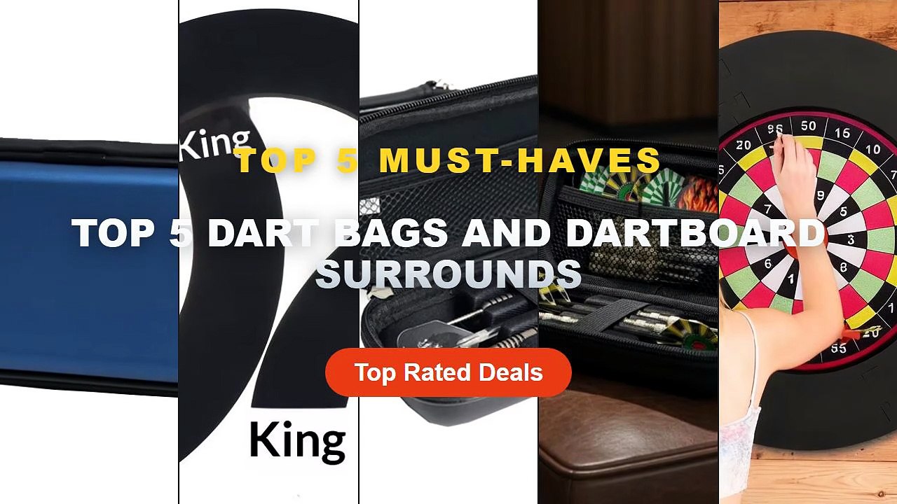 Best Top 5 Dart Bags And Dartboard Surrounds on...