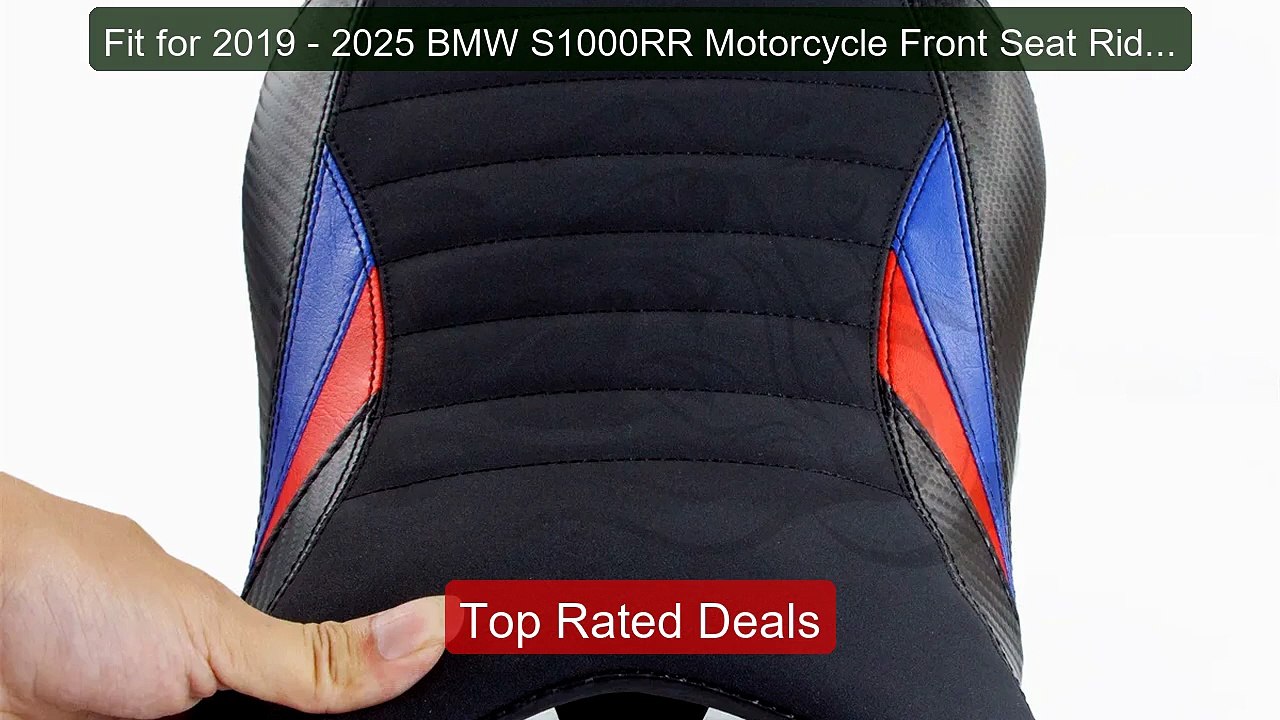 Fit for 2019 - 2025 BMW S1000RR Motorcycle Front Seat Rider C... -- Amazing Value 2026 | Must Have!