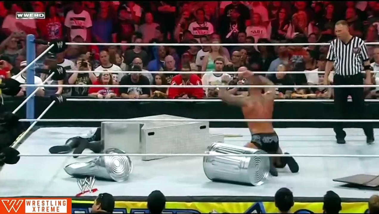 Randy Orton RKO's Christian on Steel Stairs! | WWE Extreme Moments
