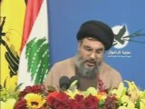 Nasrallah libération de prisonniers Libanais et Arabes
