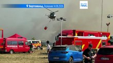 Лесные пожары продолжают опустошать Европу, тысячи людей покидают дома