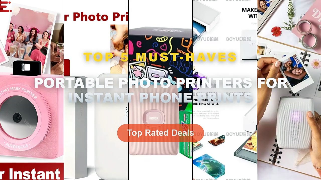 Why Everyone Is Buying Portable Photo Printers...