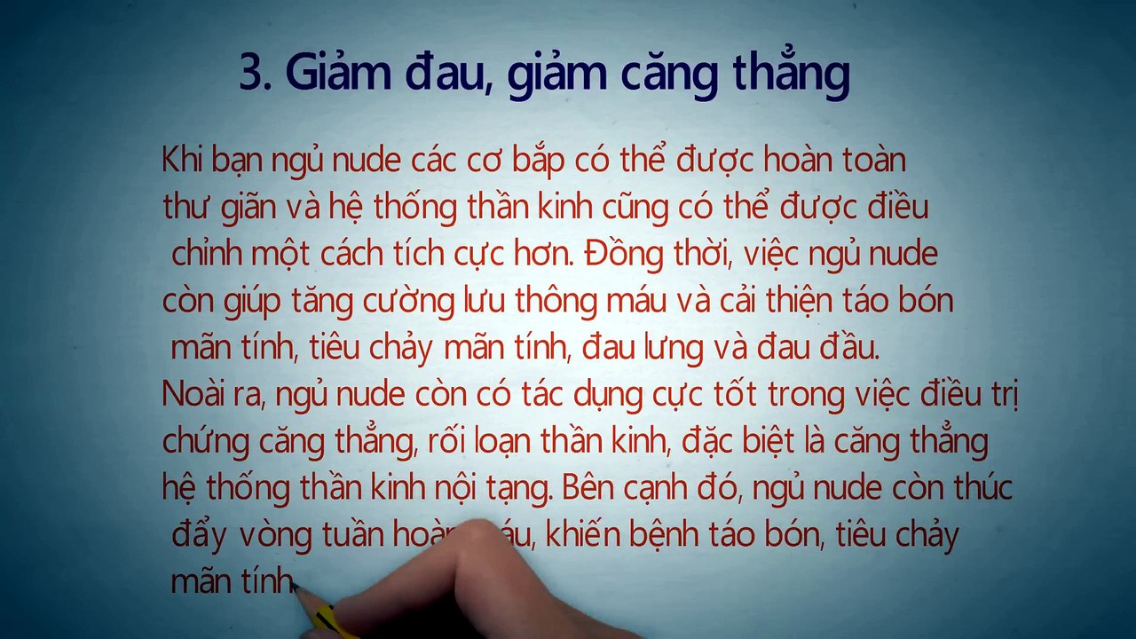 Ngủ trần truồng và 11 lợi ích vô cùng bất ngờ
