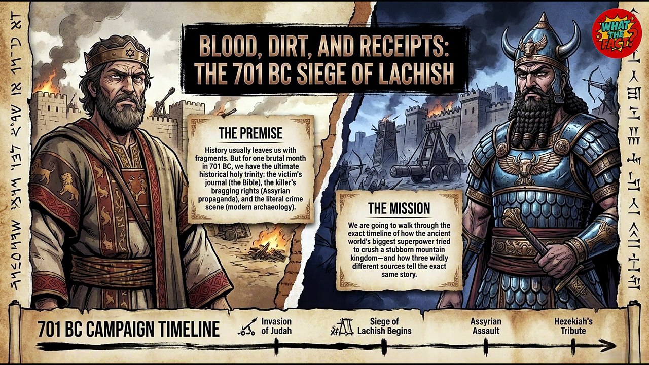 The Fall of Lachish: Evidence from the Bible and Archaeology