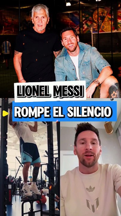EL MELANCÓLICO MENSAJE DE MESSI PARA SU PADRE QUE ACABA DE FALLECER Y LA FRASE QUE ESTÁ CONGELANDO A TODO EL MUNDO.