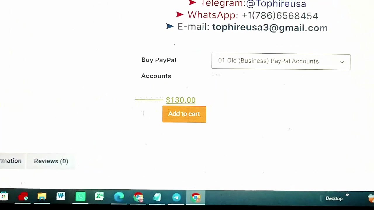 77.0..Why buy a verified PayPal account?..Tophireusa...