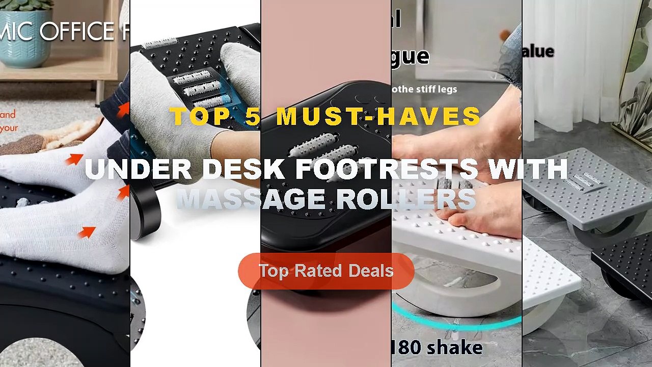 Don't Buy Under Desk Footrests With Massage Rollers Before Watching This! - 2026 Portable Foot Rest Under Desk Ergonomic...