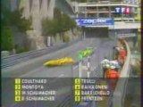 Accident de Sato a Monaco 2002 F1