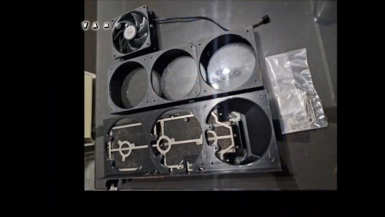 Usei impressão 3d para upgrade em placa de vide...