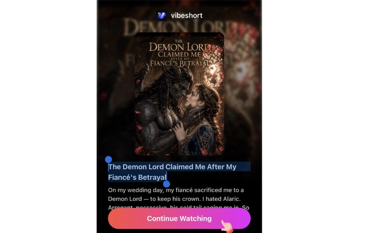 The Demon Lord Claimed Me After My Fiancé's Betrayal丨Hot Drama丨New