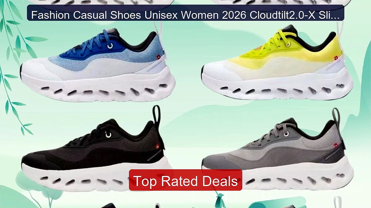 Fashion Casual Shoes Unisex Women 2026 Cloudtilt2.0-X Slip-Res... -- Hot Deal 2026 | Limited Offer!