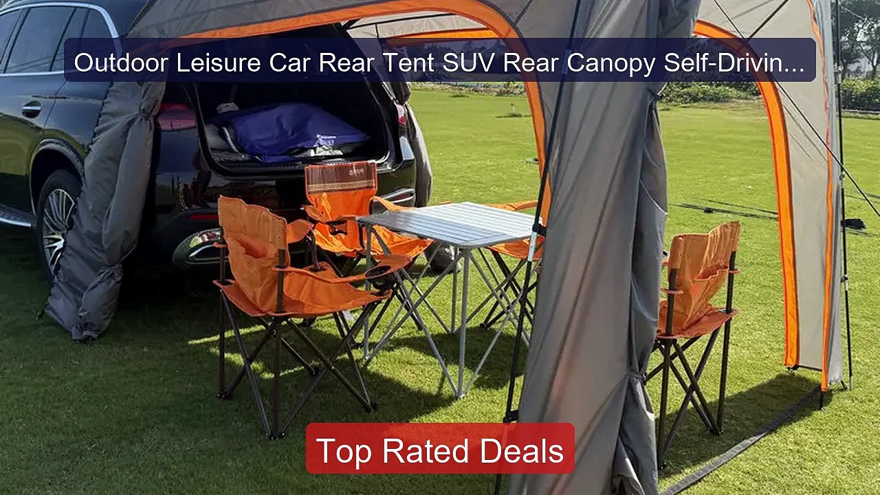 Outdoor Leisure Car Rear Tent SUV Rear Canopy Self-Driving ... -- Top Pick 2026 | Unbeatable Price!
